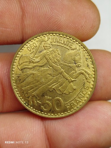 Francs 1950 monaco 500 - 50,