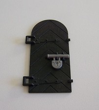 PLAYMOBIL (L3256) MOYEN-AGE - Porte avec Verrou Forteresse Dragon Rouge 3269 