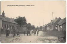 FR02 FONTAINE LES VERVINS Bas Rue landau velo