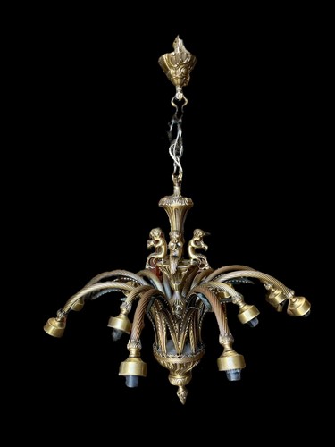 élégant lustre vintage - vintage, en