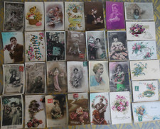lot de 50 CPA bonne fete,  noel paques, muguet... debut XXeme