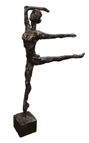 Sculpture bronze danseuse - bronze,
