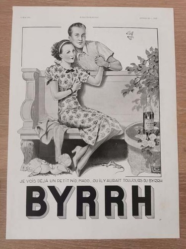 Byrrh apéritif 1934 - apéritif,