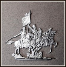 MIGNOT-Plat d'étain-Figurines .