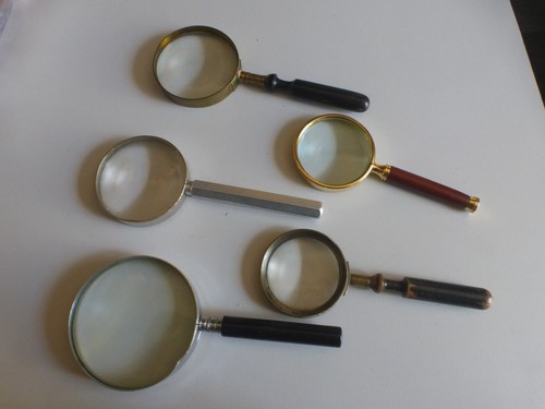 Lot anciennes loupes - lot, de