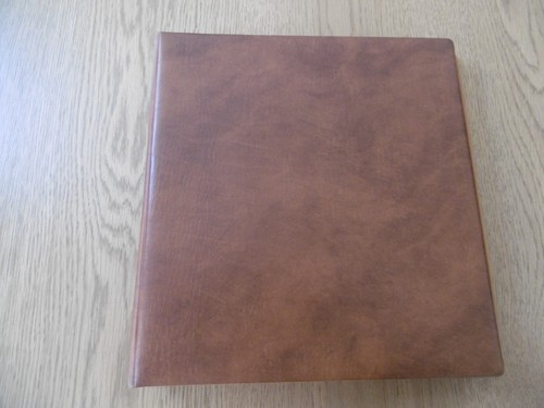 Classeur reliure linder beige - classeur,