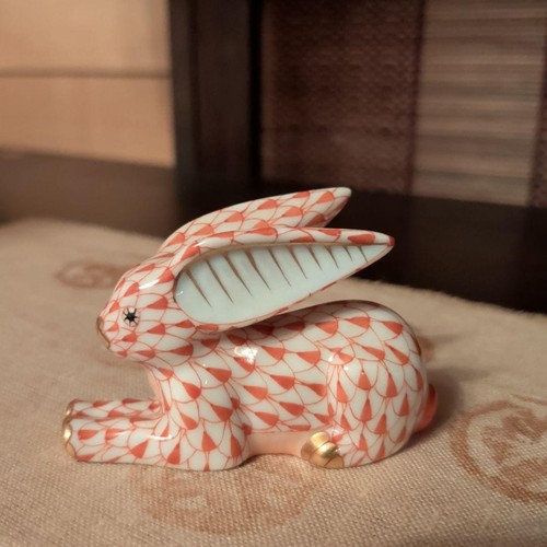 Figurine herend labbit - figurine,