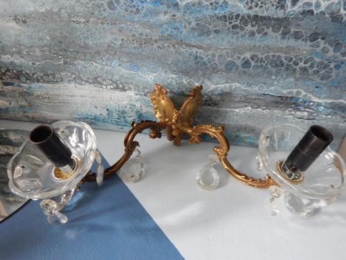 Appliques murales laiton - appliques,