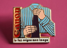 PIN'S ARTHUS BERTRAND - Technologie Canon fax image