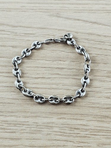Bracelet maillons ronds - , avec