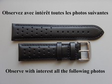 22 mm SOLIDE BRACELET NOIR