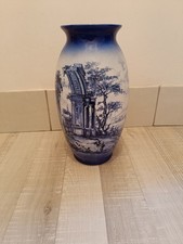 Superbe Grand Vase Céramique Italienne Decoro Venesiano