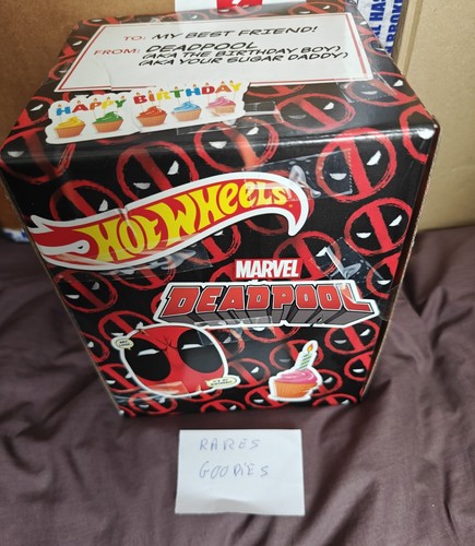 Hot wheels marvel deadpool - hot,