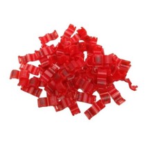 ? 20 Anneaux de Patte Oiseau à Clip Plastique Canaris Perruches | 2,7-5mm |