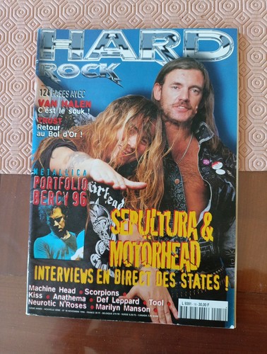 Motorhead hard rock magazine - motorhead,
