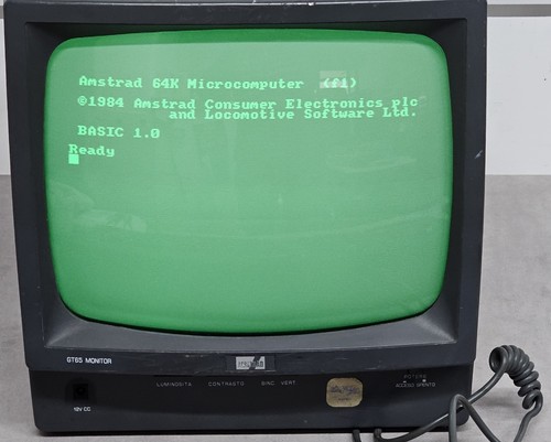Moniteur amstrad gt65 - moniteur,
