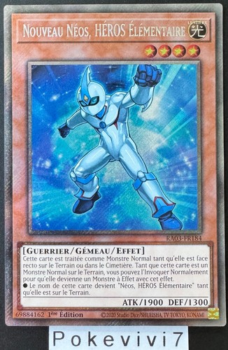 Carte nouveau neos - yu-gi-oh!,