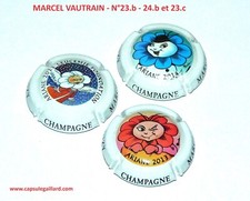 3 Capsules de champagne MARCEL