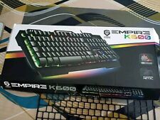 Clavier Gaming Rétro-éclairé EMPIRE K600 CHÂSSIS METAL 