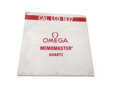 Notice booklet pour montre OMEGA Memomaster Quartz