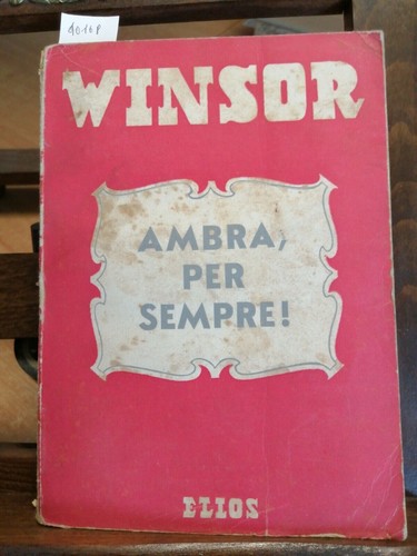 Ambre pour toujours winsor - ambre,,