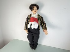 Poupée de collection poupée en vinyle 75 cm. État voir photos