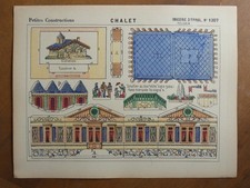Maquette papier Chalet