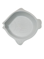 Deltis White Fish Shaped