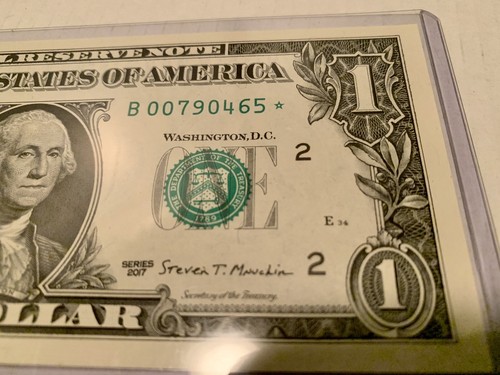 One dollar star note - one,