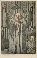 Henry Chapront. Aquatinte