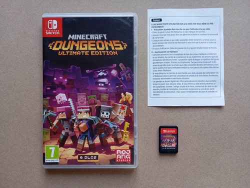 Jeu switch minecraft dungeons - jeu,