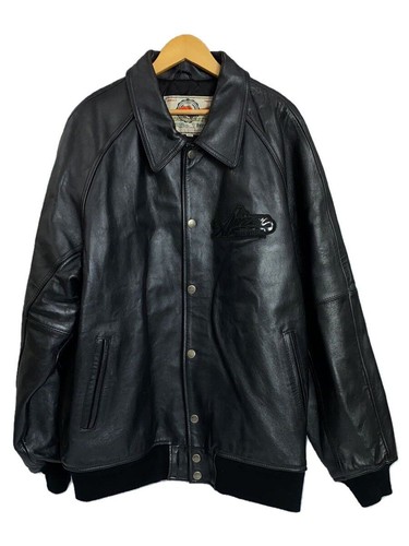 Avirex leather jacket blouson - jacket,