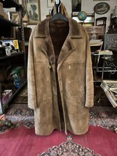 PA 163 Manteau vintage en peau