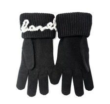 CHANEL Gants en cachemire avec