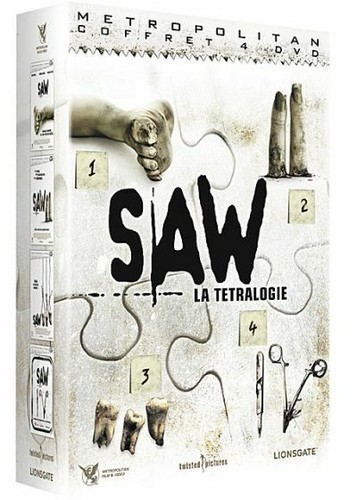 Coffret saw tetralogie 4 - saw, la