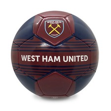 West Ham United FC officiel - Ballon de foot - taille 4 - bordeaux