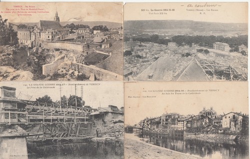 Lot old postcards - postcards,