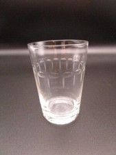 Verre gobelet ancien:7.5cm