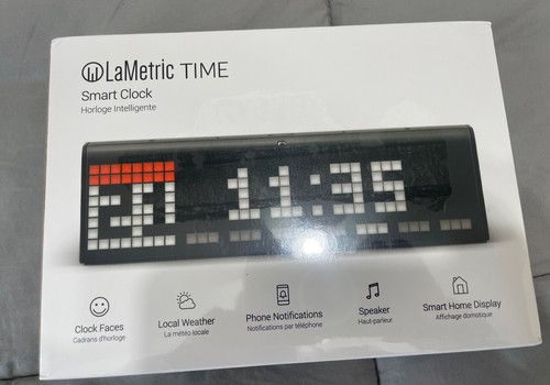 Lametric time smart clock - time,