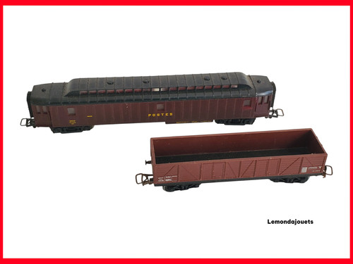 Jouef lot de 2 wagons - jouef,