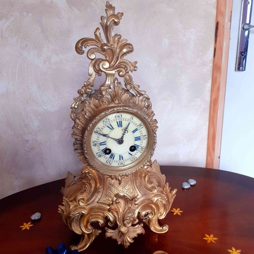 Cartel rocaille style louis - cartel,