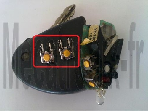 Switch bouton poussoir neuf - 2x,