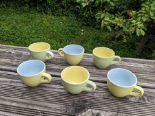 6 tasses à café vintage en