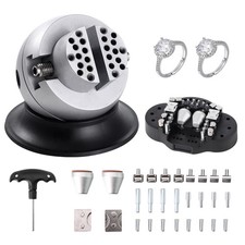 VEVOR Boulet de Graveur Étau à Boule de Gravure 78 mm Rotatif à 360° Bijoutier