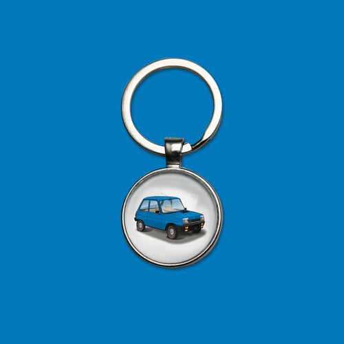 Porte clés alpine turbo - alpine,