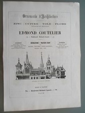 GDE PUBLICITÉ ANCIENNE 1870