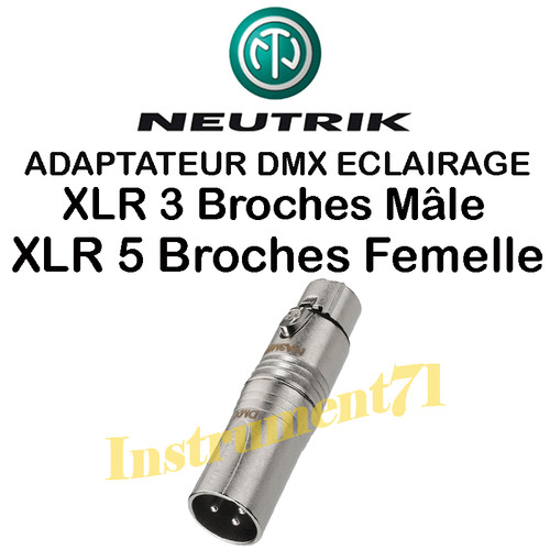 Adaptateur xlr femelle - adaptateur, 5