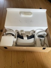 Meta Oculus Quest 2  Casque VR - Blanc Réalité Virtuelle En Bon État