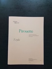 PARTITION -  PIERRE BIGOT - Pirouette pour trompette ut ou sib et piano
