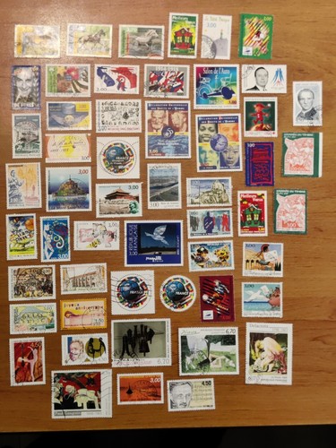 Sur timbres gommés - timbres,